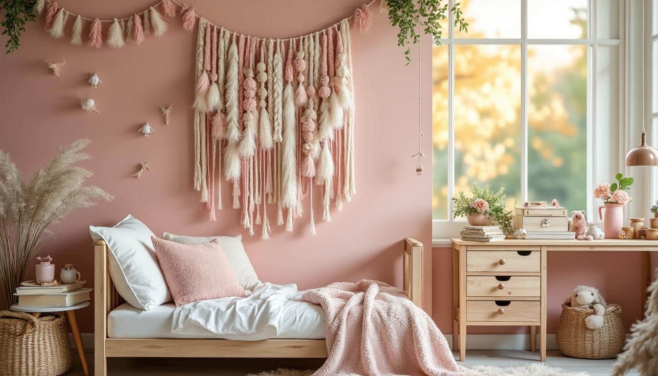 Comment fabriquer un attrape-rêves mural créatif pour enfant