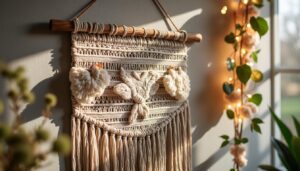 Inspiration pour un attrape-rêves mural au style bohème