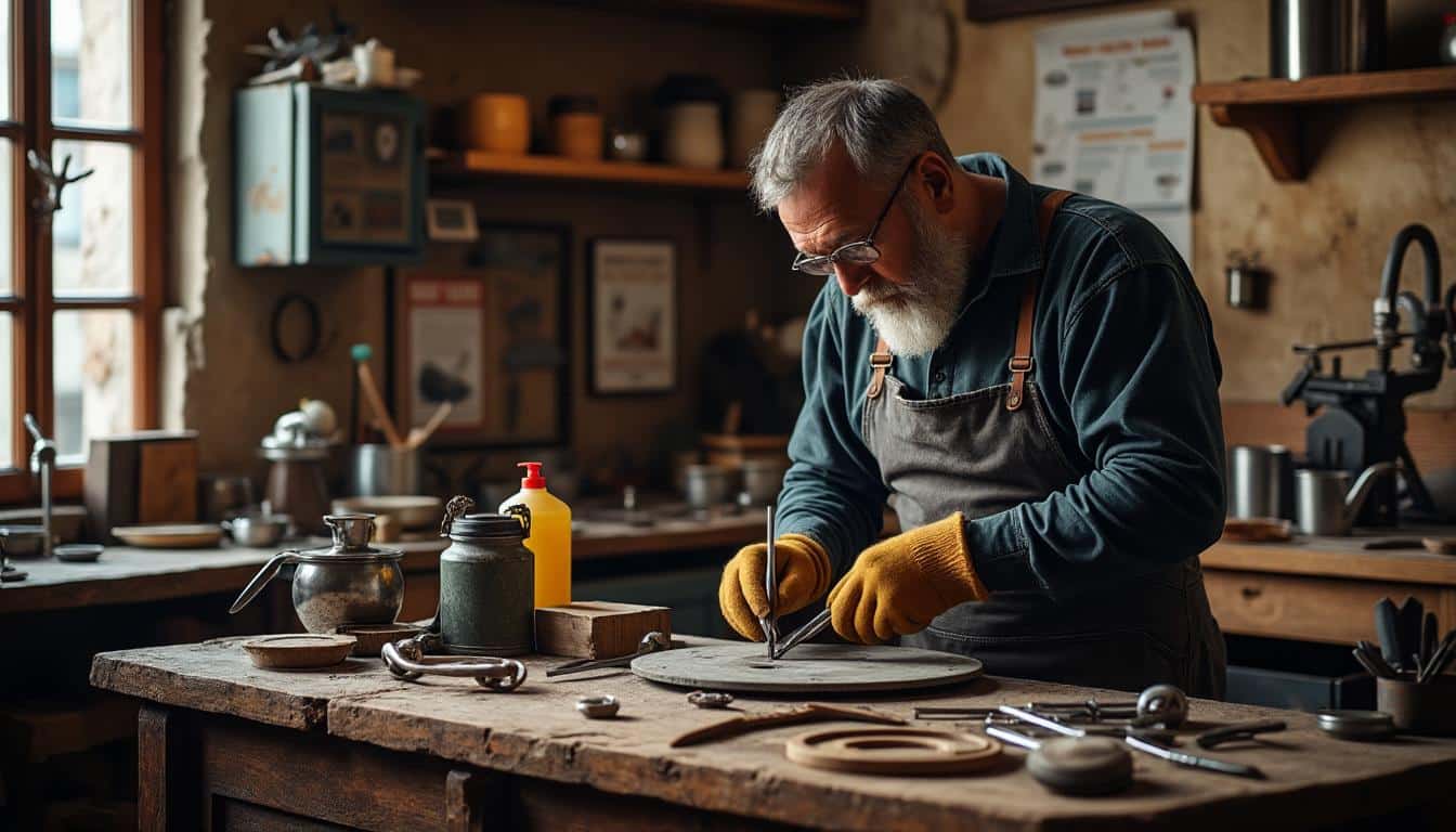 Illustration: Guide complet pour affûter une lame de scie : méthodes, conseils et entretien indispensables