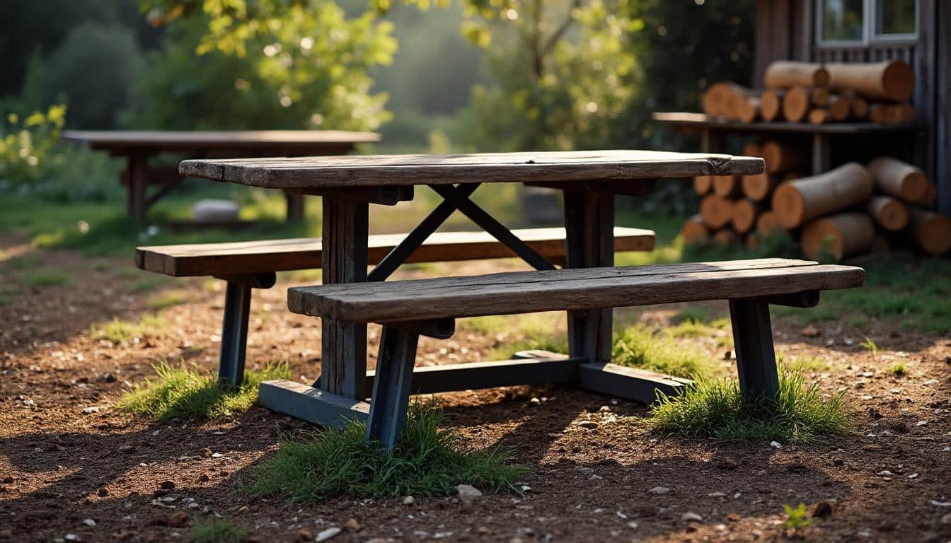 Banc de scie Rabaud : robustesse et compacité pour scier le bois