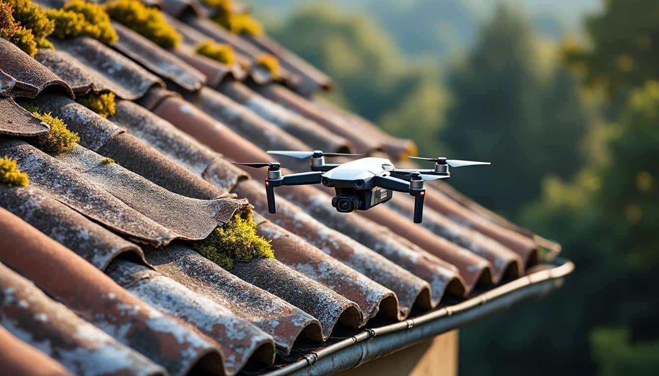 Drone nettoyage de toiture : prix, avantages et prestations innovantes