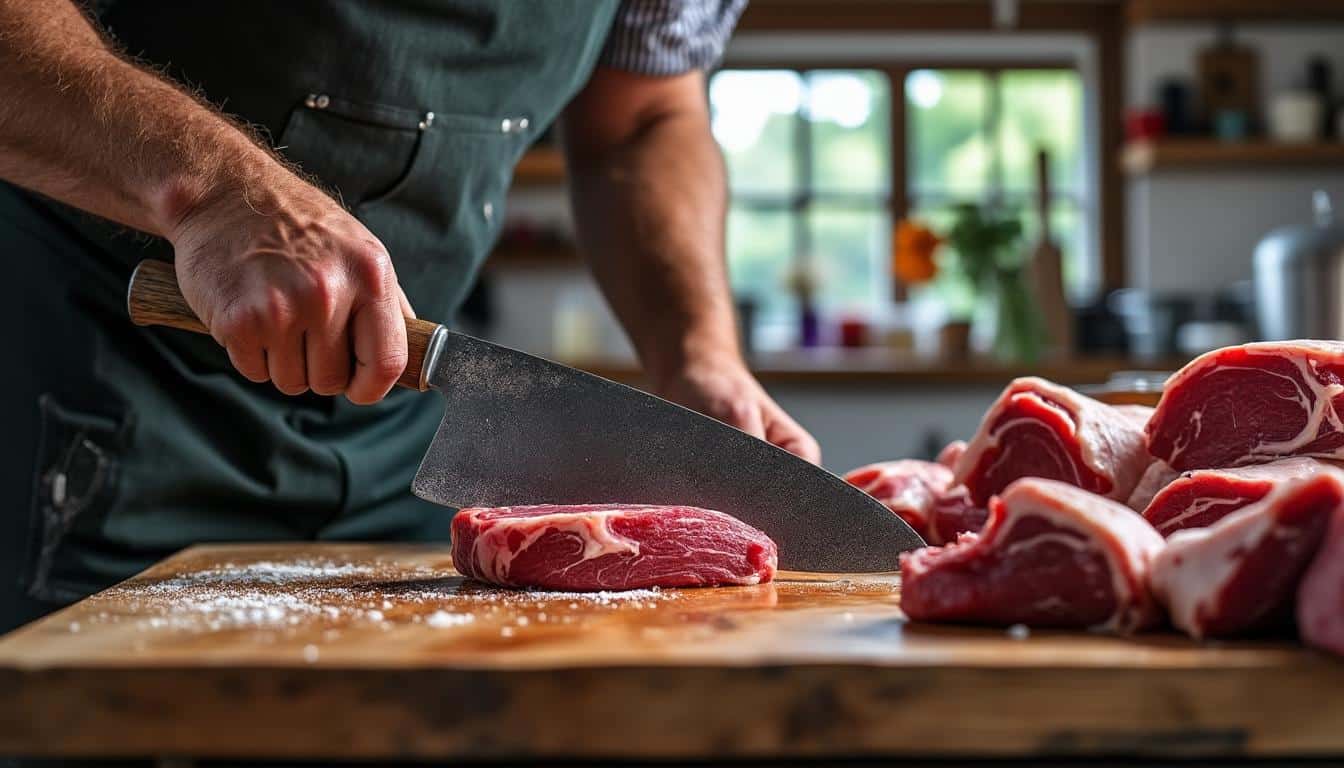 Illustration: Comprendre le rôle essentiel de la lame de scie dans la découpe de viande