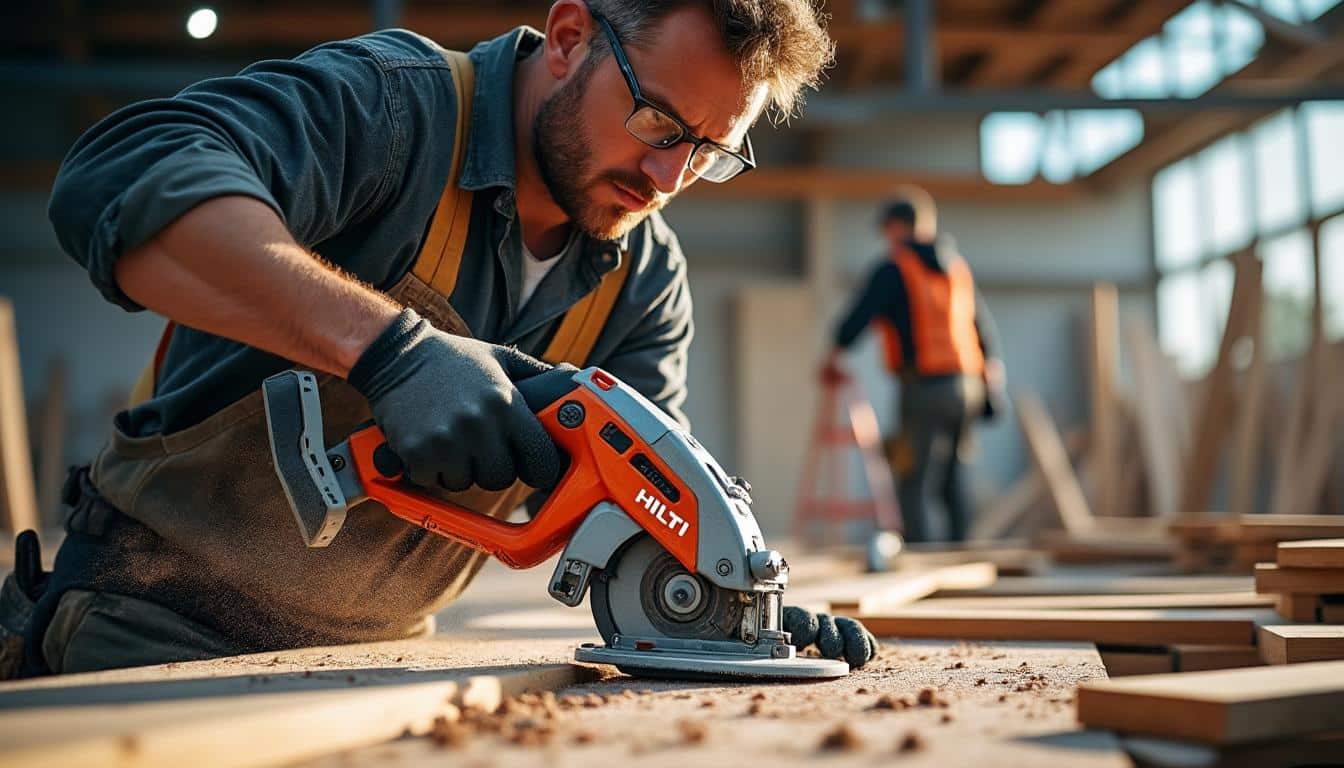 Illustration: Pourquoi choisir une scie à onglet Hilti dans le monde professionnel ?