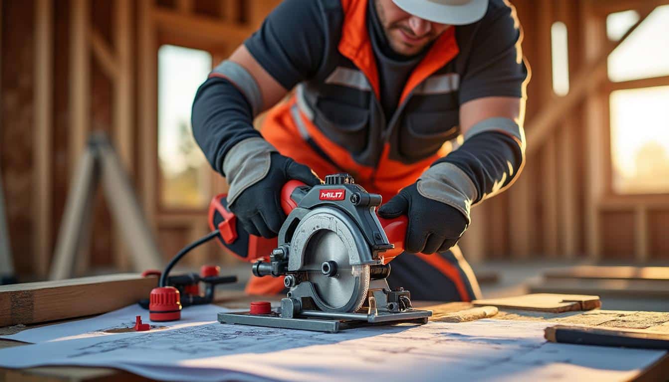 Illustration: Quelles sont les caractéristiques techniques des scies à onglet Hilti ?