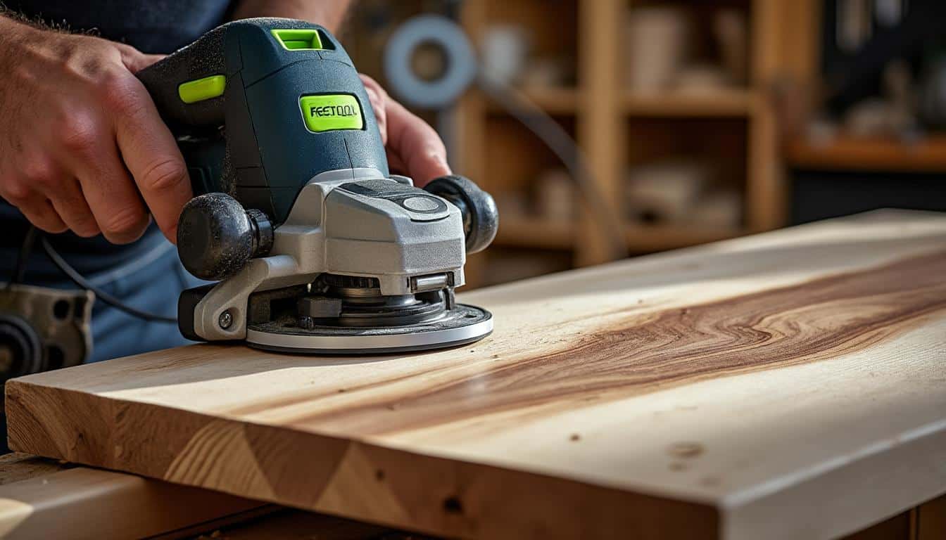 Illustration: Pourquoi la scie Festool TS 55 est-elle un outil incontournable pour la coupe précise ?