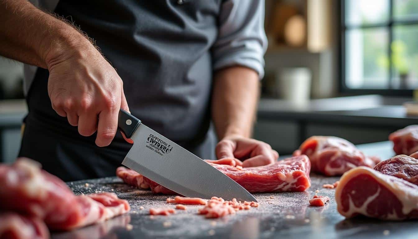 Illustration: Comprendre la scie pour la découpe de viande et d’os : définition et composants