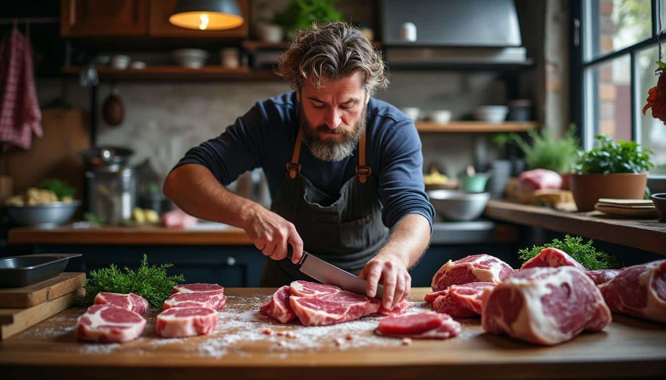 Illustration: Pourquoi la scie sabre est-elle l’outil indispensable pour scier la viande ?