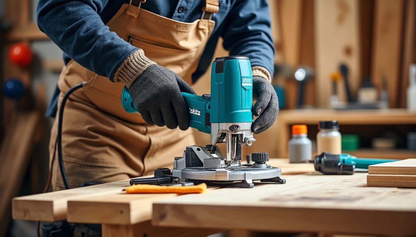 Illustration: Tirer le meilleur parti de la scie sauteuse Makita 4351FCTJ : astuces et entretien pour durer