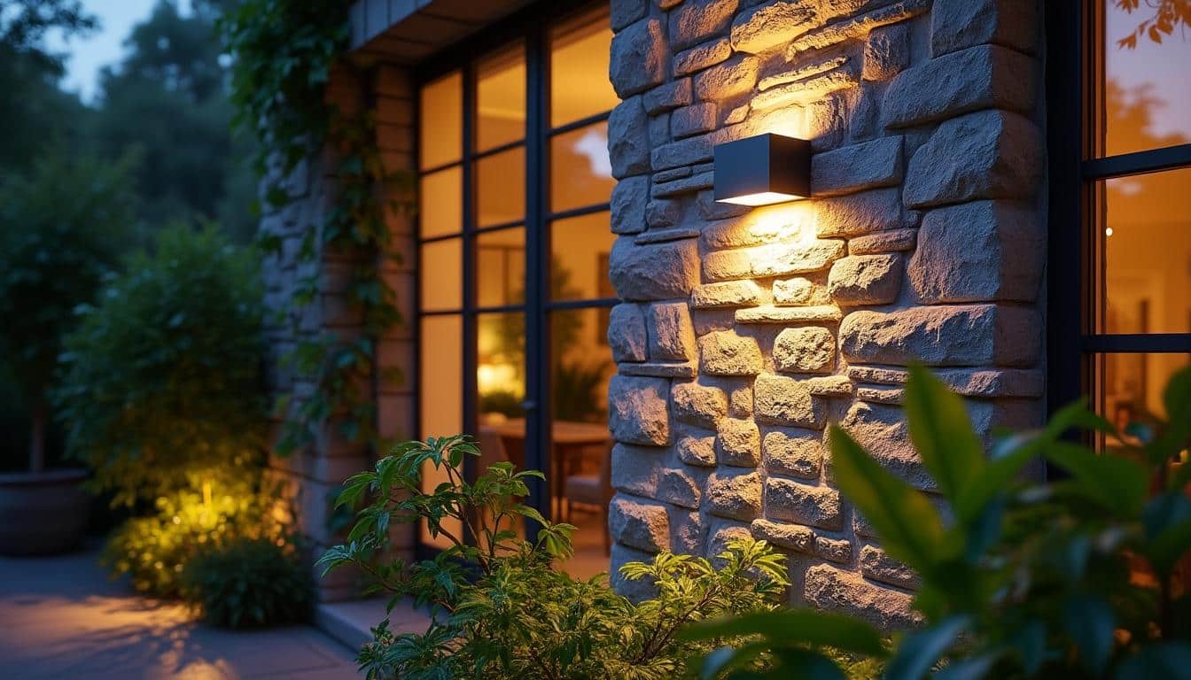 Applique murale extérieure originale : design & sécurité pour votre jardin