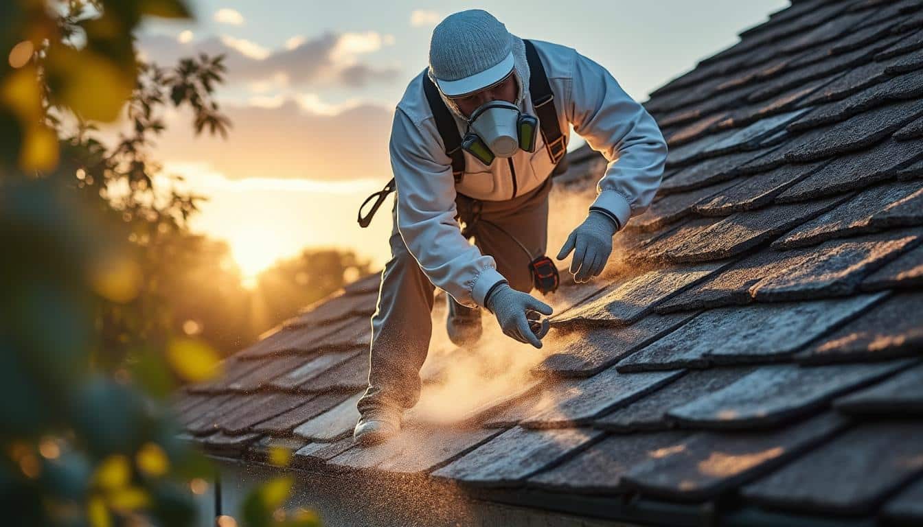 Illustration: Pourquoi le désamiantage de la toiture est un enjeu majeur pour la santé et la sécurité