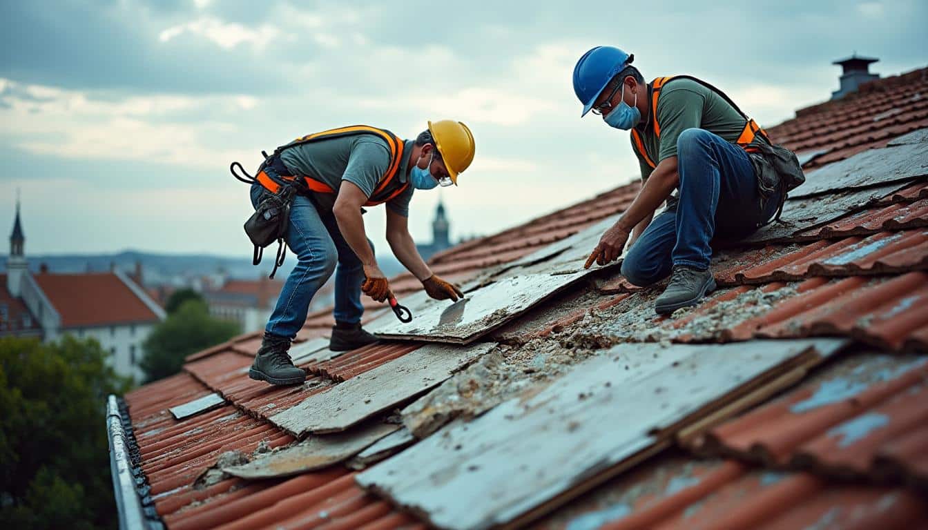 Désamiantage de toiture : prix au m², guide complet et conseils