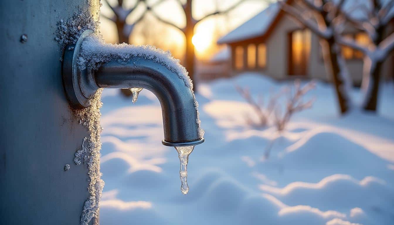 Illustration: Comprendre le phénomène de gel et ses conséquences en hiver