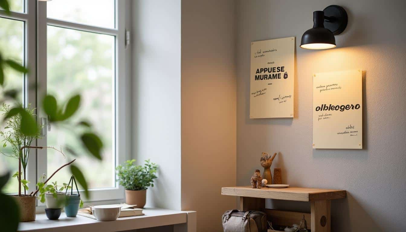 Illustration: Comprendre la traduction et le vocabulaire de l’applique murale en anglais