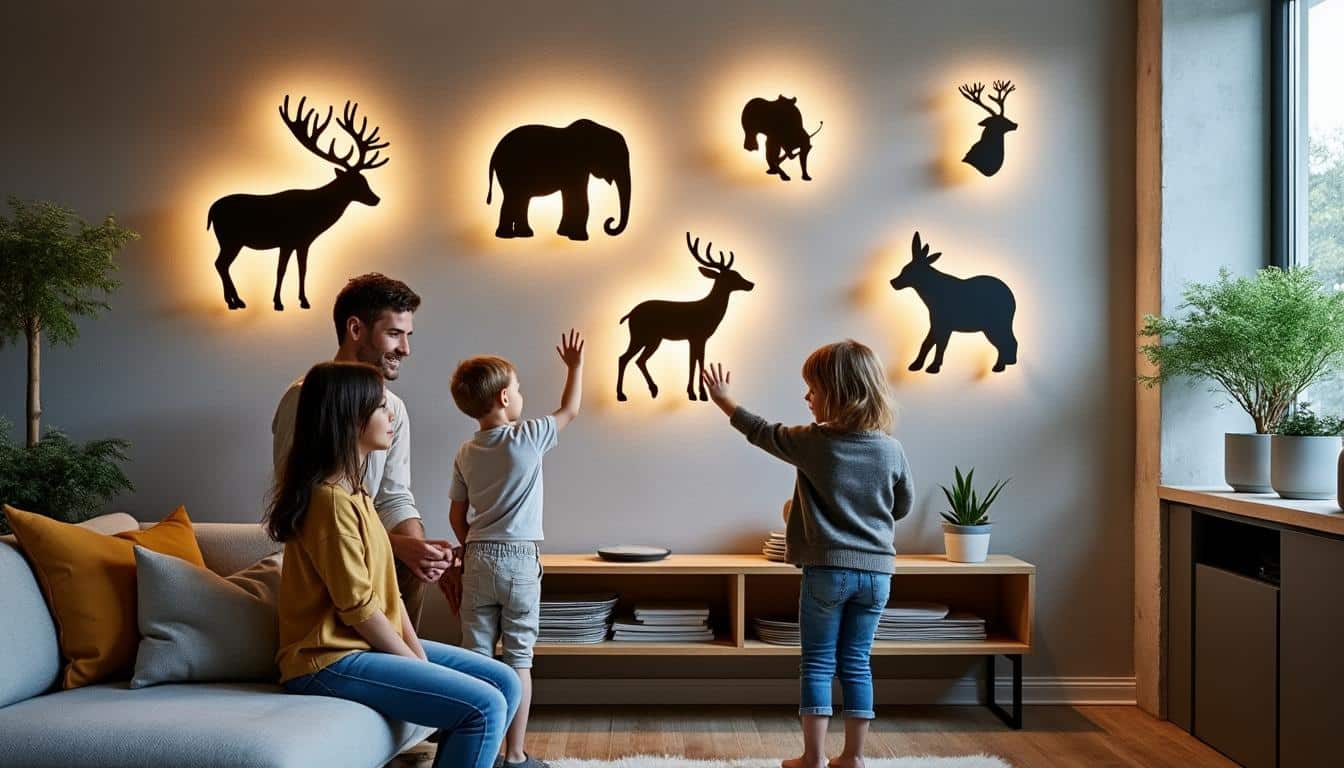 Illustration: Découvrir les appliques murales à motifs d’animaux : design et fonctions