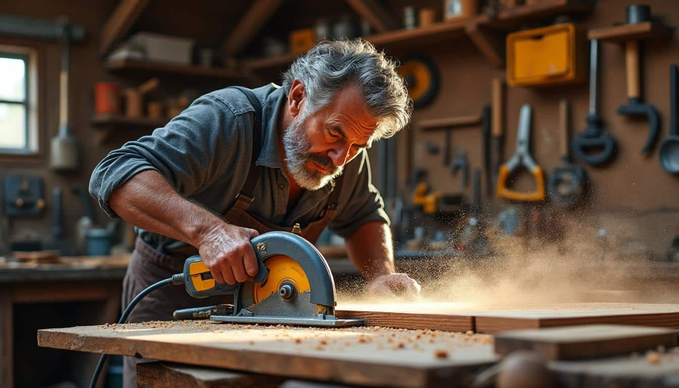 Illustration: Pourquoi il est si compliqué de couper une planche de bois proprement nette sans éclats ?