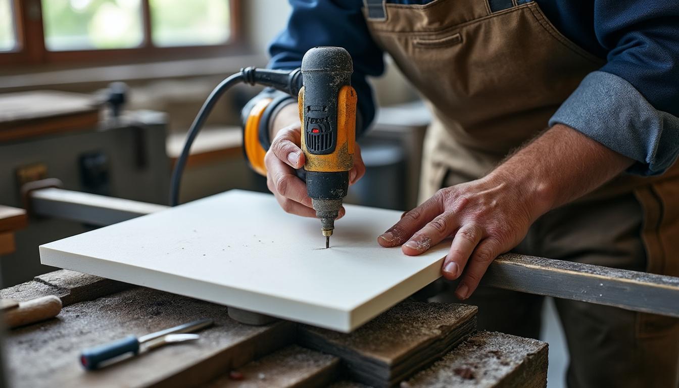 Illustration: Comprendre l’importance du vissage de la plaque de plâtre