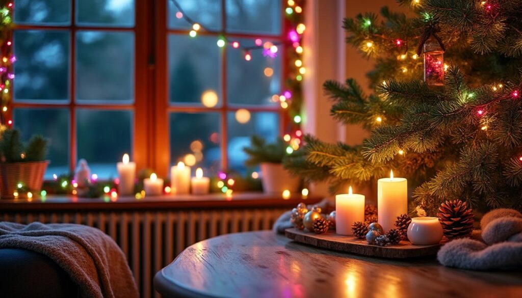 Décoration lumineuse de Noël : idées et conseils pour un décor magique
