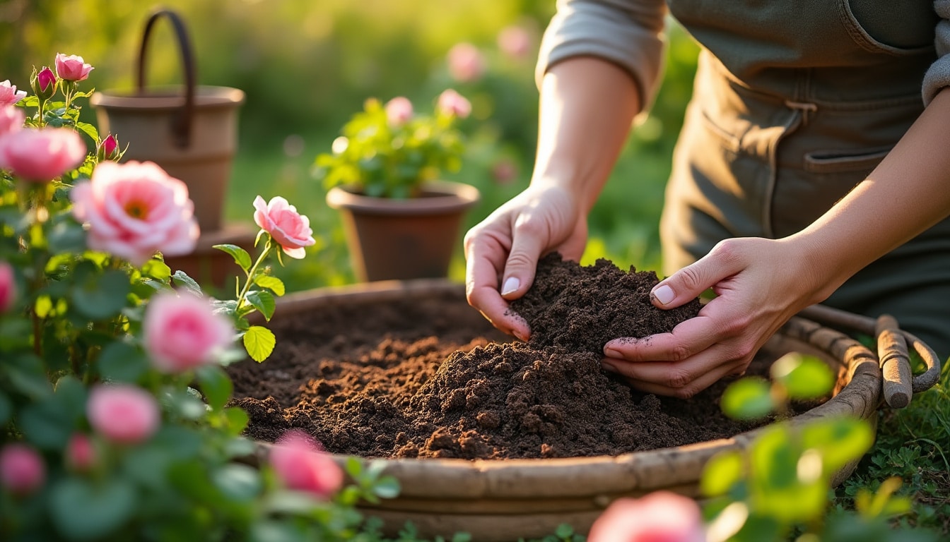 Engrais pour rosier naturel : conseils et recettes efficaces