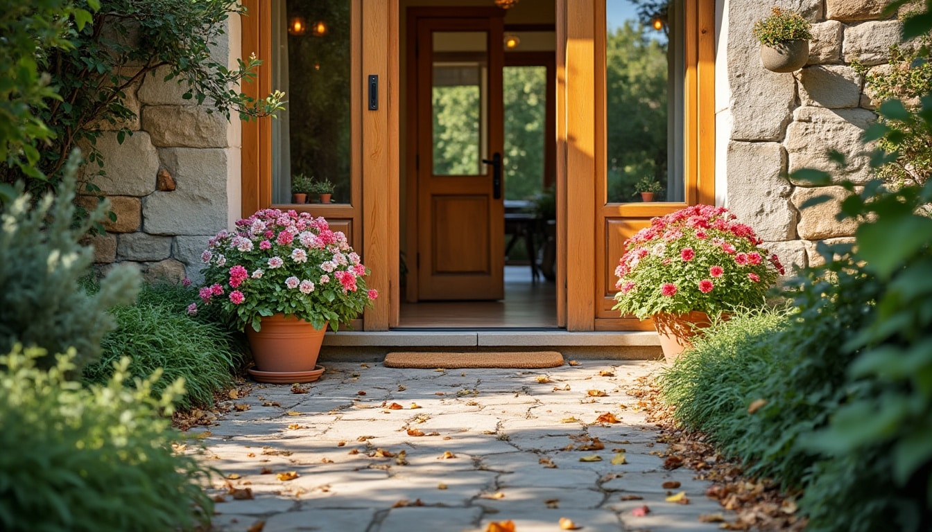Idée d’entrée de maison extérieure : conseils pour un aménagement réussi