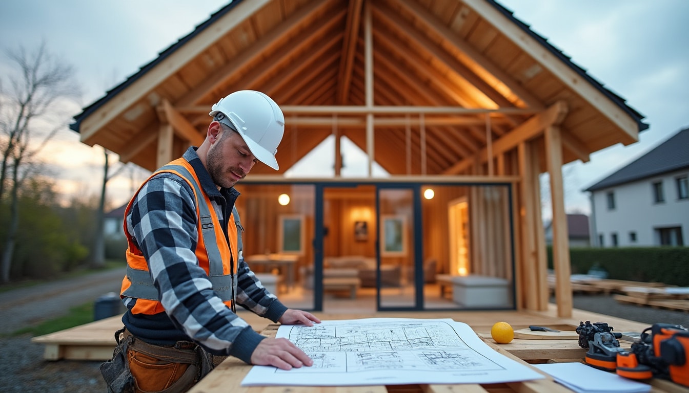 Illustration: Comprendre la notion de coupe dans la structure d’une toiture