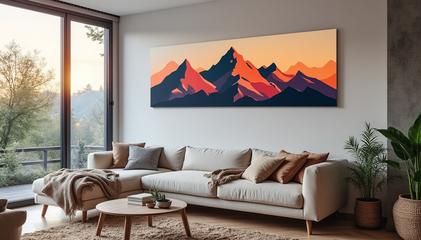 Illustration: Qu’est-ce qu’une applique murale inspirée de la montagne ?