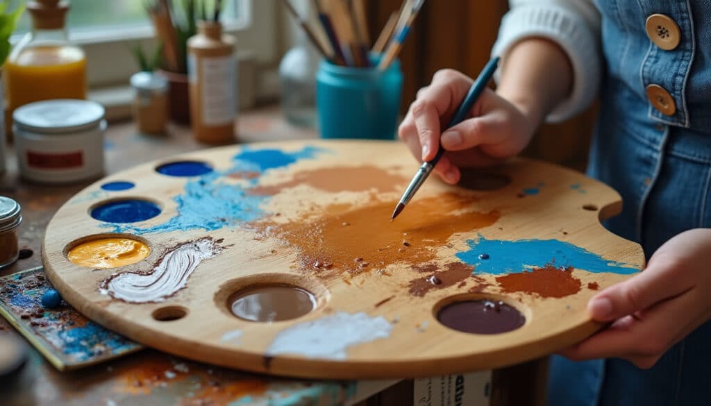 Comment faire du marron en peinture : guide complet et astuces
