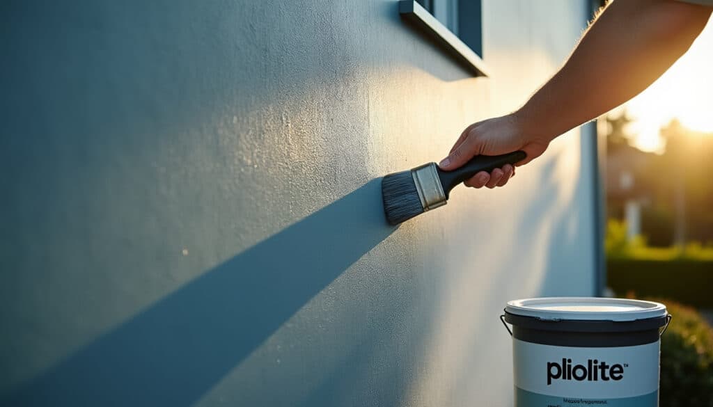 Peinture à base de résine pliolite : guide complet pour façade durable