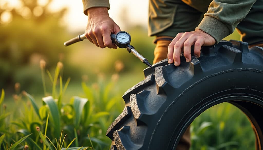 Pneu de tracteur tondeuse : choisir, entretenir et réparer facilement