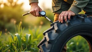 Pneu de tracteur tondeuse : choisir, entretenir et réparer facilement