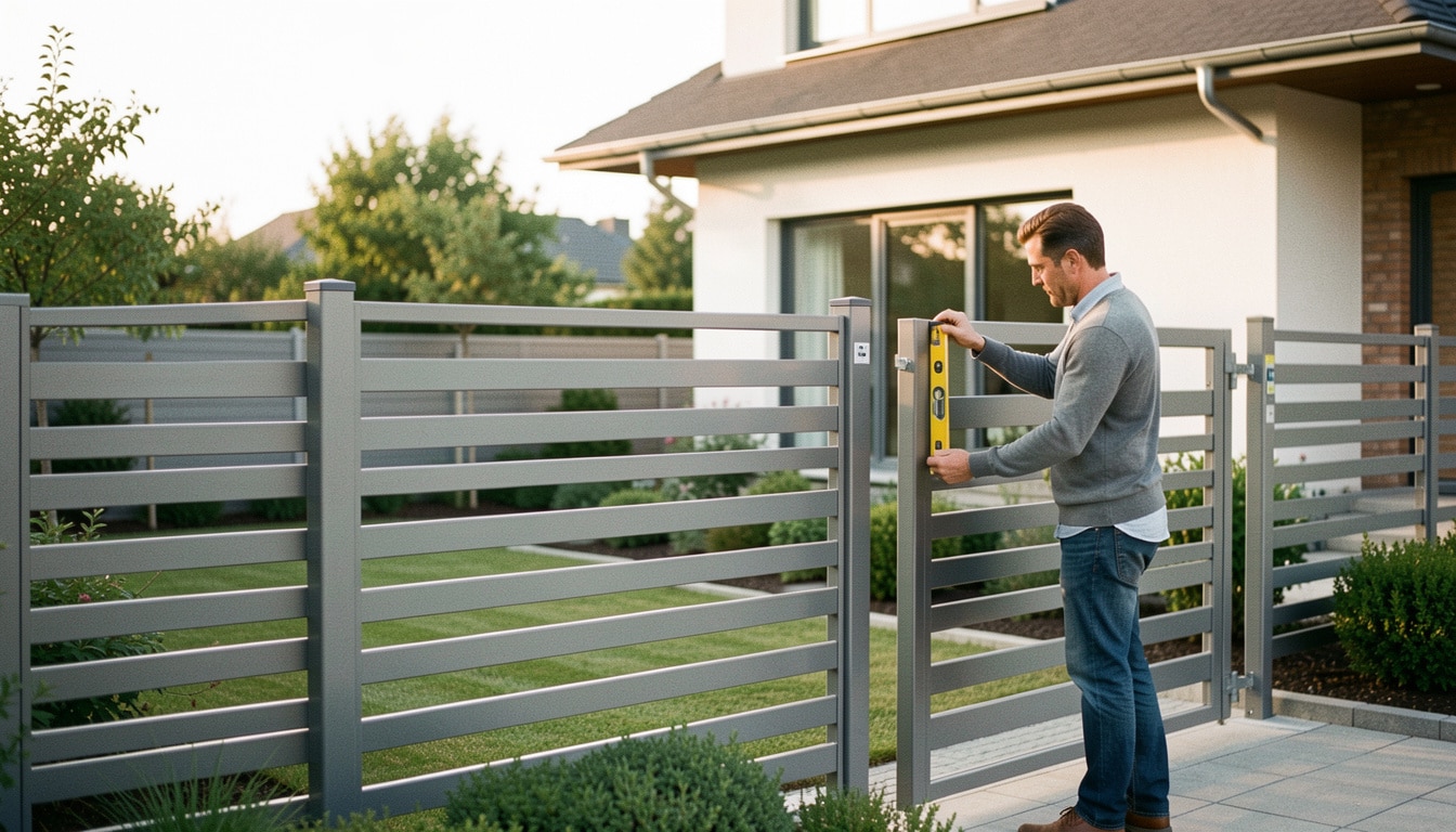 Clôture en aluminium : bien choisir, poser et entretenir