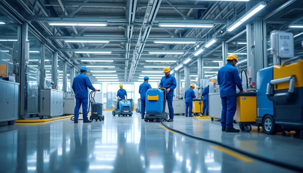 Nettoyage industriel : méthodes, équipements et choix du prestataire