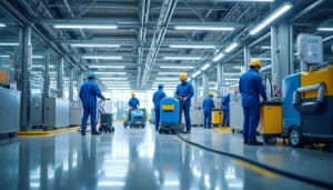 Nettoyage industriel : méthodes, équipements et choix du prestataire