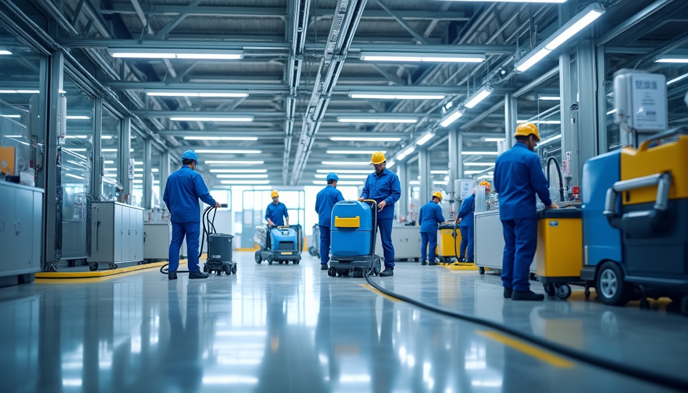 Nettoyage industriel : méthodes, équipements et choix du prestataire