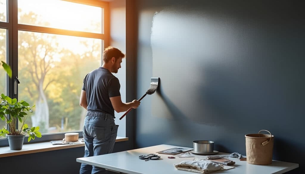 Peinture gris anthracite : choisir la teinte et la finition idéale