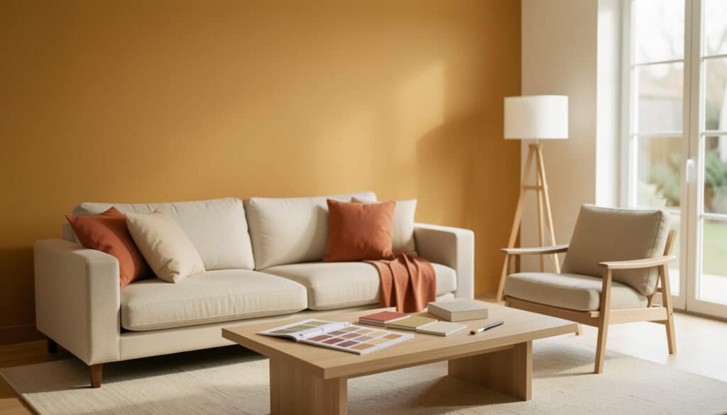 Peinture ocre : nuances, finitions et bonnes associations