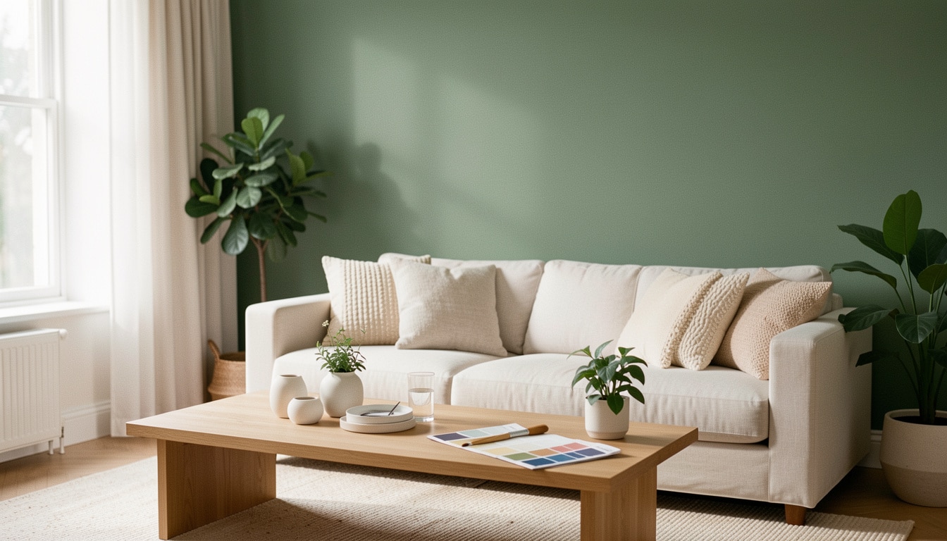 Peinture vert sauge : idées déco et conseils d’application