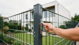 Comment choisir un poteau pour clôture rigide
